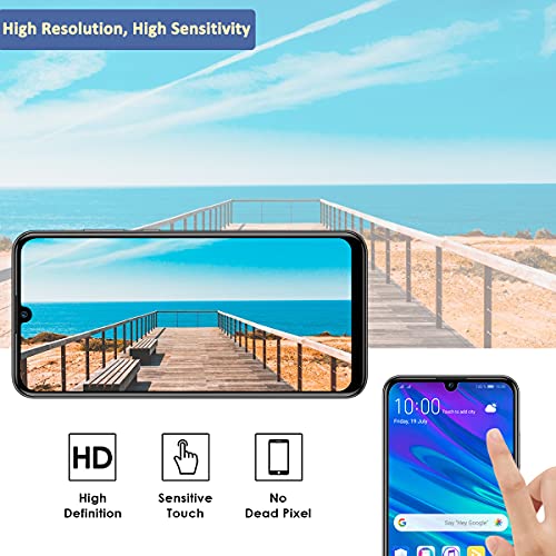 Yodoit Pantalla para Huawei P Smart 2019 / P smart 2020 LCD de Repuesto con marco reemplazo de pantalla Digitalizador Táctil Asamblea 6.2" Negro Kit de Herramientas de Reparación
