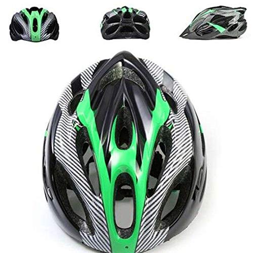 YOUCAI Casco de Bicicleta MTB Deportes al Aire Libre Hombres Mujer Adultos Casco Verde