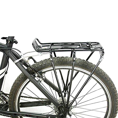 YPASDJH Durable, Bicicletas de Bicicletas Ciclismo MTB Aleación de Aluminio Portador de Bicicletas Trasero Tapa de Equipaje Soporte de Estante para el Freno de Disco/V-Freno Bike Black Durable,