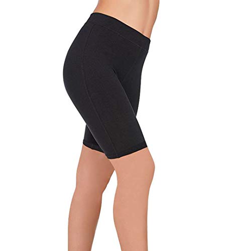 YSABEL MORA 7287-70217-NEGRO-M - Leggings Ciclista Mujer Mujer Color: Negro Talla: Medium