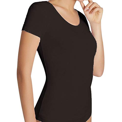 YSABEL MORA - CAMISETA TERMICA MANGA CORTA MUJER mujer color: BLANCO talla: medium