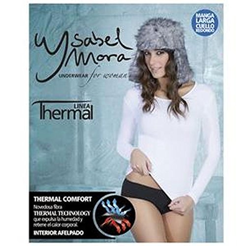 YSABEL MORA - Camiseta TERMICA Mujer Color: Marino Talla: S