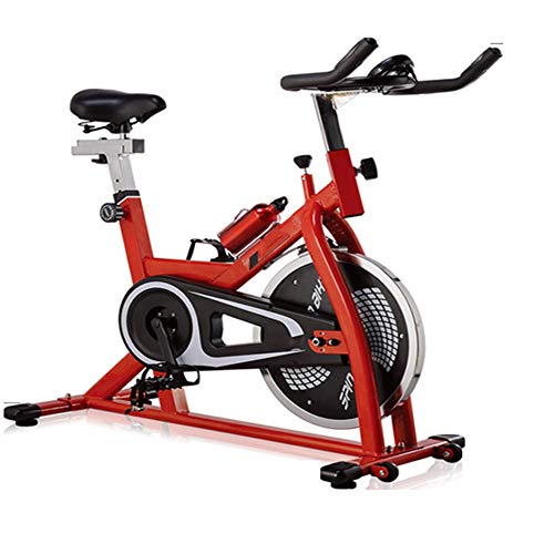 YUANP Bicicletas Estaticas Pequeñas,bicis Indoor Elípticas De Fitness Spinning Bicicleta Spinning Profesional Baratas Mejor Bicicleta Estatica Bici Estática Indoor,Red