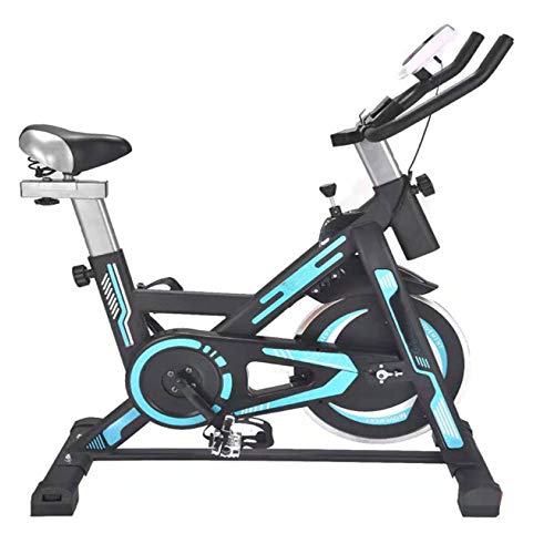 YUANP Bicicletas Estaticas Pequeñas,bicis Indoor Elípticas De Fitness Spinning Bicicleta Spinning Profesional Baratas Mejor Bicicleta Estatica Bici Estática Indoor,Blue