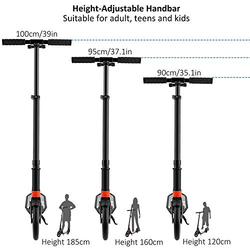 YUEBO Patinete Adulto Plegable Patinete niño 10 años Scooter Adulto Monopatin Kickscooter City Roller para Adultos y niños