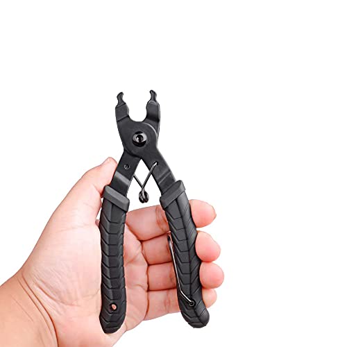 YUEMING Alicate de Cadena, Llave Eslabones de Cadena, 2 en 1 Bike Chain Tool Cadena de Bicicleta Quick Link Open Close Tool, Compatible con Todas Las Cadenas de Velocidad Reparación