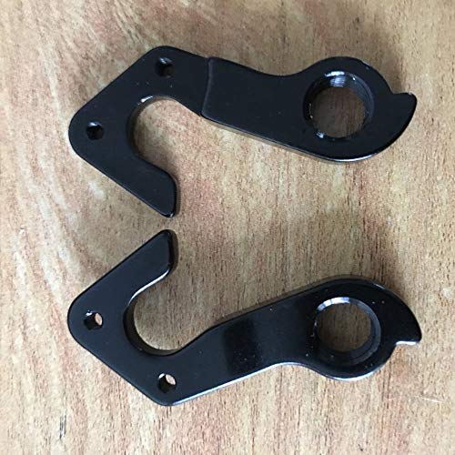 YUFENGJIAO 2pcs / lot marco de la montaña bicicleta de carretera traseras de la puntera del engranaje Mech Los abandonos en forma for bicicletas Gt Zaskar Carbon Pro 2015 W pernos ( Color : Silveer )