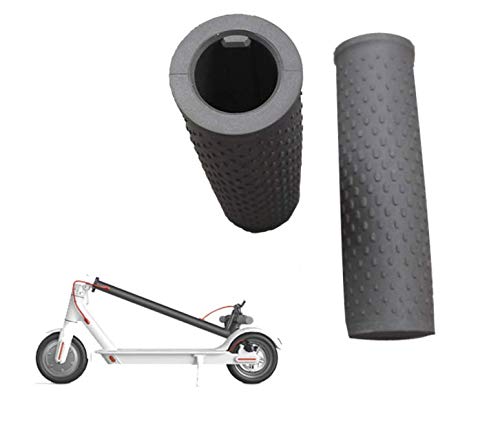 Yuhtech Goma empuñaduras de Manillar Antideslizante Juego de empuñaduras para Xiaomi Mijia M365 Bicicleta eléctrica