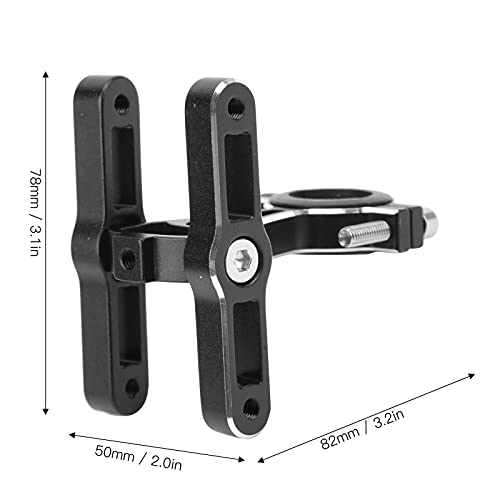 YUUGAA Adaptador de Montaje de portabidón Doble, GY-416 Adaptador de portabidón Doble para Bicicleta Adaptador de Manillar Poste de sillín Convertidor de Botella