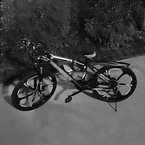 YXFYXF Bicicleta de montaña de suspensión Doble de Doble suspensión, Bicicleta de montaña Ajustable de 30 velocidades, Bicicleta de Carretera Ligera al Aire Libre, 24/26 Pulgadas, Whee