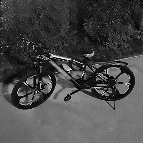 YXFYXF Bicicleta de montaña de suspensión Doble de Doble suspensión, Bicicleta de montaña Ajustable de 30 velocidades, Bicicleta de Carretera Ligera al Aire Libre, 24/26 Pulgadas, Whee