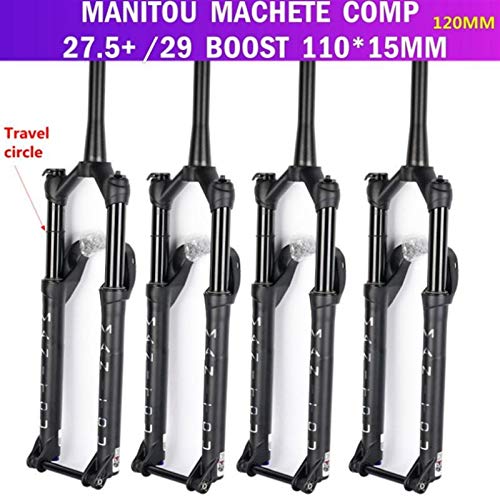 Z-LIANG Bicicleta Suspensión Tenedor Manitou Machete Boost Comp 110 * 15 mm a 27.5er 29Inche Tamaño de Aire Montaña MTB MTB Fork (Color : 29 Remote)