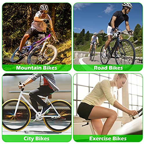 Zacro Sillín Cubre Bicicleta Gel - Asiento de Bicicleta Gel,Sillín Cojín Suave para Bicicleta,con Funda Anti-Polvo y Impermeable para Bicicleta de Carretera,de montaña y Urbana