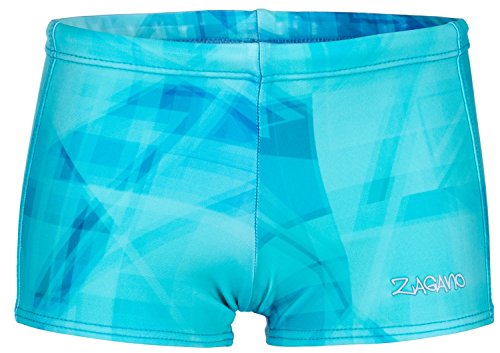 Zagano Adam Lipski Maillot De Bain pour garçons, 2821, 03, Bleu Clair, GR. 134