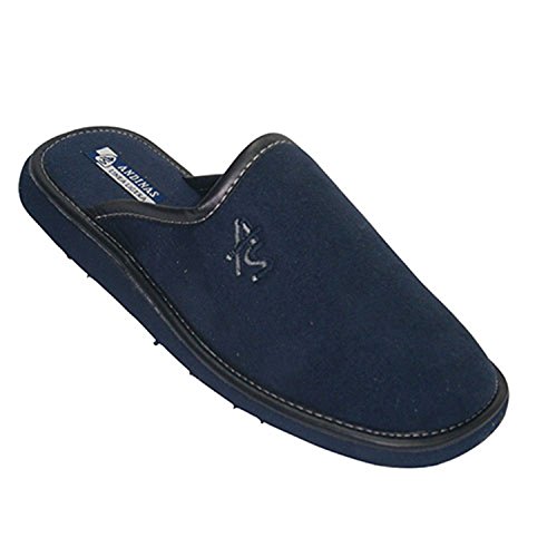 Zapatillas Chanclas Cerradas por la Punta Andinas en Azul Marino Talla 47