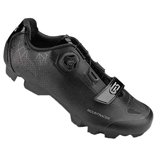 Zapatillas Ciclismo MTB GES Mountracer 2 Negra con Cierre Boa (Numeric_44)