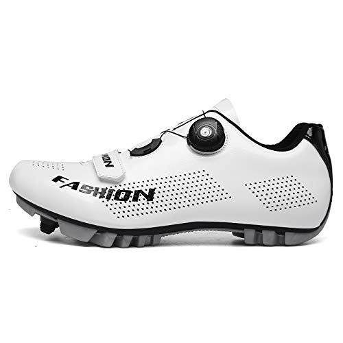 Zapatillas Ciclismo MTB para Hombre Mujer Zapatillas Bicicleta de Montaña Zapatillas Ciclismo Carretera Antideslizantes Respirables Zapatillas de Ciclismo