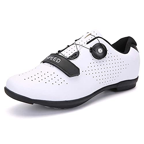 Zapatillas de Ciclismo Unisex con Cierre de Cordones, Zapatillas de Ciclismo Transpirables para Hombres y Mujeres, 36-132 EU