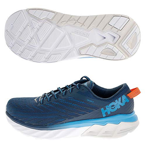 Zapatillas para correr HOKA ONE ONE Arahi 4 para hombre, azul-azul marino, 8.5 US 42 EU