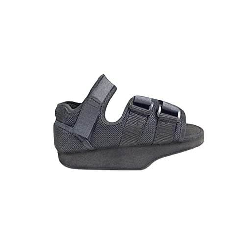 Zapato post-quirurgico en talo , con velcro , negro , Talla L (40-42) , Emo