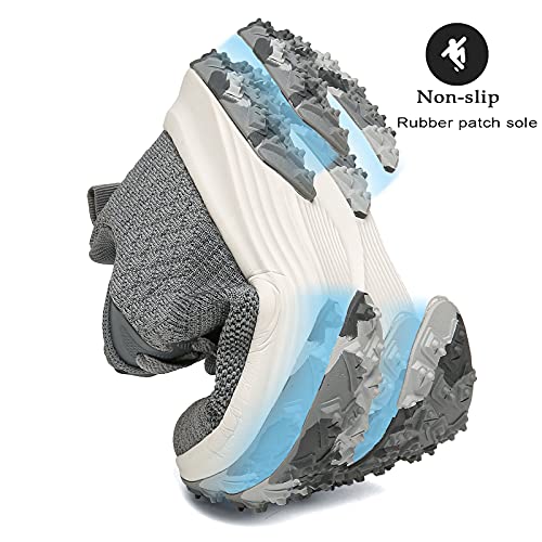 Zapatos para Mujer Zapatillas y Calzado Deportivo Aire Libre y Deportes Running Correr en Asfalto(36,Gris)