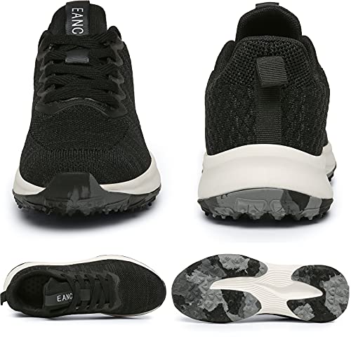 Zapatos para Mujer Zapatillas y Calzado Deportivo Aire Libre y Deportes Running Correr en Asfalto(38,Negro)