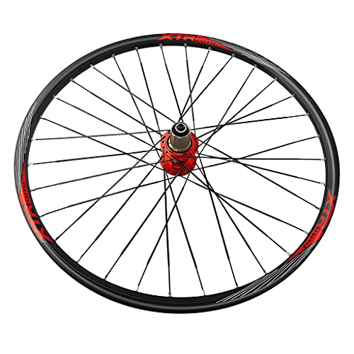 Zatnec Ciclismo Ruedas 26" 27,5" 29" Llantas Bicicleta Montaña con Ruedas MTB Casete Freno Disco Liberación Rápida para 7 8 9 10 11 Velocidad Buje Aleación Aluminio (Size : 26INCH)