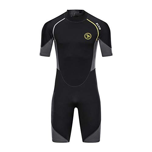 ZCCO Trajes de neopreno premium para hombre, 1,5/3 mm, para pesca submarina, snorkel, surf, piragüismo, buceo (3 mm, M)