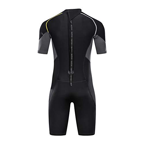 ZCCO Trajes de neopreno premium para hombre, 1,5/3 mm, para pesca submarina, snorkel, surf, piragüismo, buceo (3 mm, M)