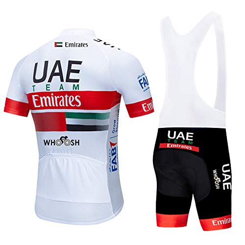 ZDFLC Traje Ciclismo Hombre, Maillot Ciclismo y Culotte Ciclismo con 3D Gel Pad para Verano Deportes al Aire Libre Ciclo Bicicleta