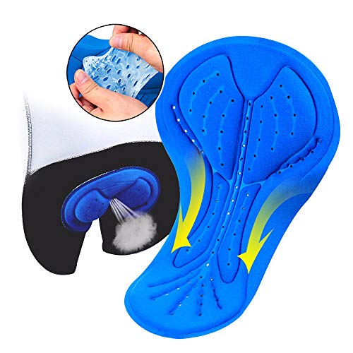 ZDFLC Traje Ciclismo Hombre, Maillot Ciclismo y Culotte Ciclismo con 3D Gel Pad para Verano Deportes al Aire Libre Ciclo Bicicleta