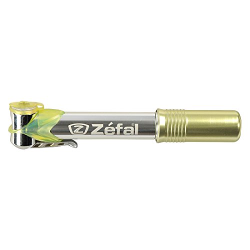 Zefal Micro Profile Mini - Bomba de Bicicleta, Unisex Adulto, 43653, Plata, Plateado