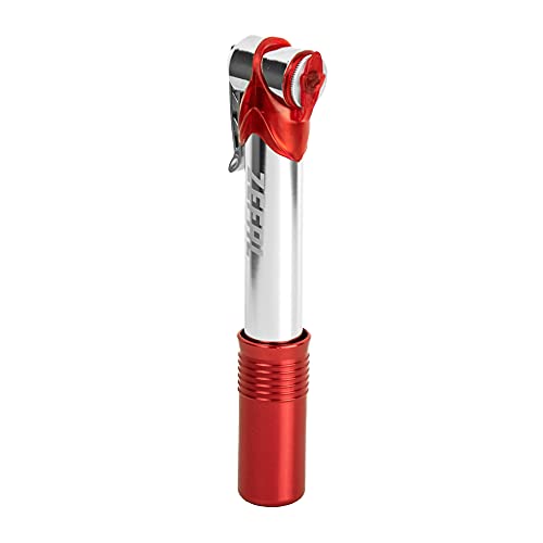 ZEFAL Mini hinchador Air Profil Micro Aluminio Plata/Rojo, Unisex