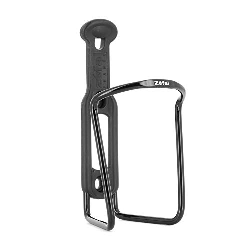 Zefal - Portabidon de ciclismo de aluminio, 5 mm, color negro