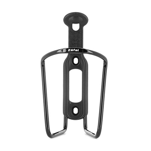 Zefal - Portabidon de ciclismo de aluminio, 5 mm, color negro