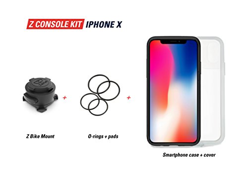 Zéfal Z Consola Kit Smartphone Soporte Teléfono Bicicleta, Negro, iPhone X/XS