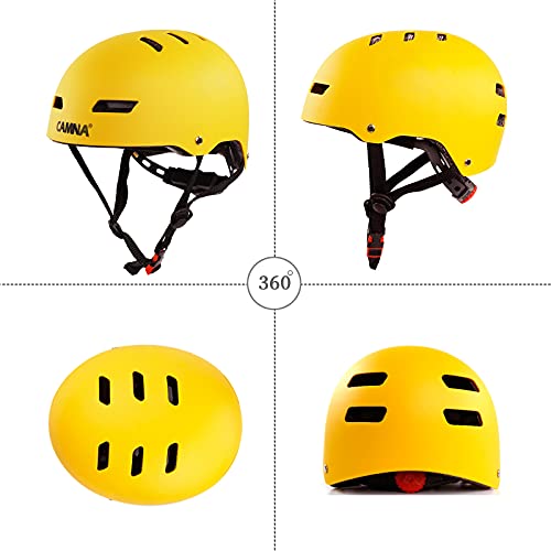 Zeroall Casco de Bicicleta Adulto Súper Ligero 53-62cm Tamaño Ajustable Casco de Ciclo Cascos de Ciclismo para Bicicleta Patineta Bicicletas Eléctricas Escalada de Roca(Blanco)