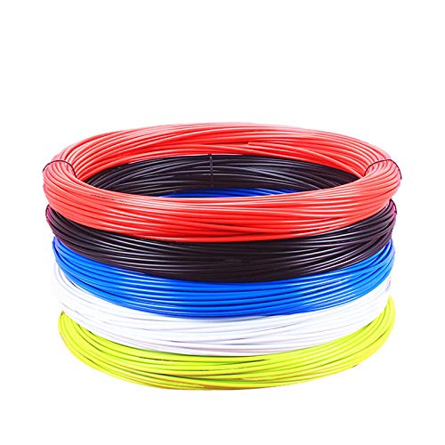 ZHHOOHAG Cable Freno Bicicleta Bicicleta de Carretera/MTB Bicicletas Línea de Cable de Freno/Cambio de Engranajes Conjuntos de Cables de Freno de Bicicleta, Negro/Blanco/Verde/Azul/Amarillo/naran