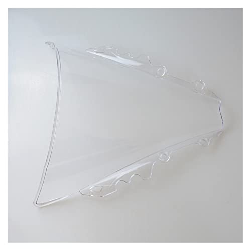 ZHIXIANG Claro Abdominales Bicicleta Motorcycle Windshield Windscreen Deflector de Viento Bicicleta Scooter Parabrisas Ajuste for Yamaha YZF r6 2006-2007