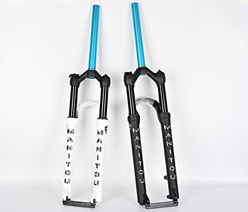 ZHTY Horquilla de suspensión Manitou MTB Bike Air Fork - Carrera de suspensión: 100MM. Diámetro del Tubo de Carrera 30 MM. Tubo Vertical: Longitud 260 mm, diámetro 28,6 mm - - 26/27,5/29 Pulgadas