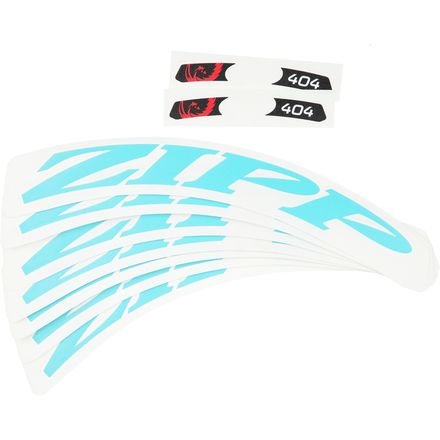 Zipp 404 No Border Logo 700 c Complete for 1 x Wheel (Special Order) - Rueda para Bicicletas, Color Azul