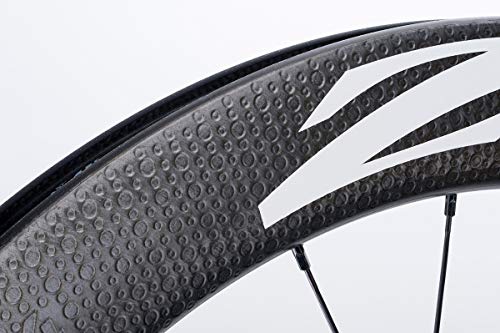 Zipp 404 - Rueda Trasera para reposabrazos de Lluvia, Color Black Decal, tamaño Size 700C