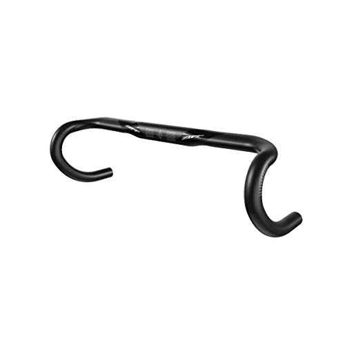 Zipp Service Course Sl-80 Ergo Handlebar Manillar, Unisex Adulto, Alto Pulido Negro/Blanco, 44 cm