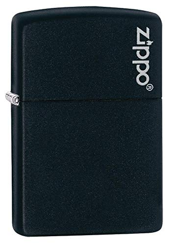 Zippo 60001203 Encendedor, Metal, Cromo, negro