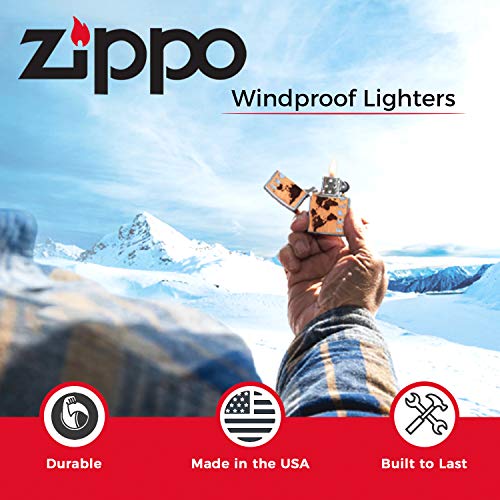 Zippo Encendedor, Acero, 1x3.5x5.5 cm