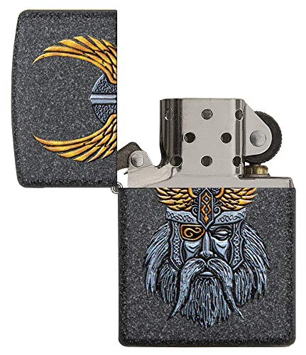 Zippo Encendedor, latón, Gris, 5.5 x 3.5 x 1 cm