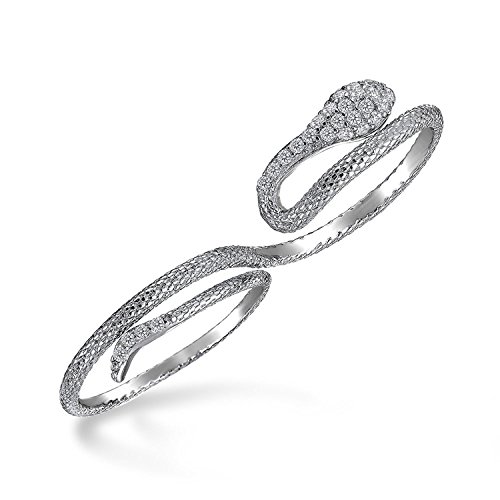 Zirconia Cúbico Boho Moda CZ Allanar Serpiente Serpiente De Dos Dedos De Anillo Para Adolescente Para Mujer 925