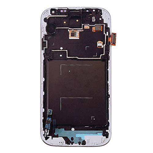 zNLIgHT Piezas de Tel¨¦Fono internas | LCD Pantalla t¨¢ctil digitalizador con Marco para Samsung Galaxy S4 i337 I9500 i9505-negro