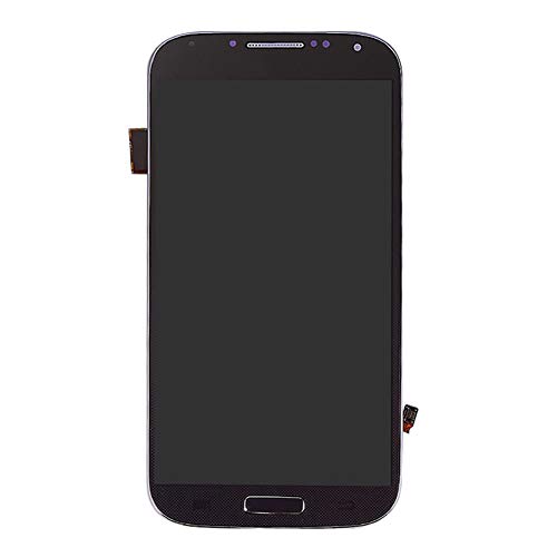 zNLIgHT Piezas de Tel¨¦Fono internas | LCD Pantalla t¨¢ctil digitalizador con Marco para Samsung Galaxy S4 i337 I9500 i9505-negro