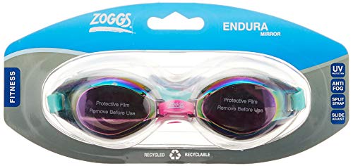 Zoggs Endura Mirror Gafas de natación, Adultos Unisex, Multicolor (Multicolor), Talla Única